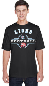 Lions Football number and logo